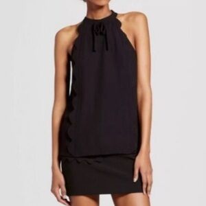 Victoria Beckham for Target Black Sleeveless Blouse